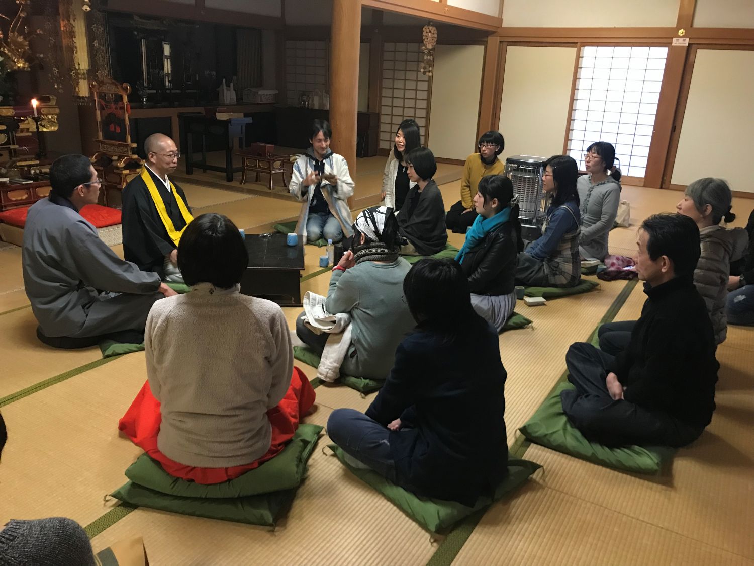 報恩寺の対話の輪